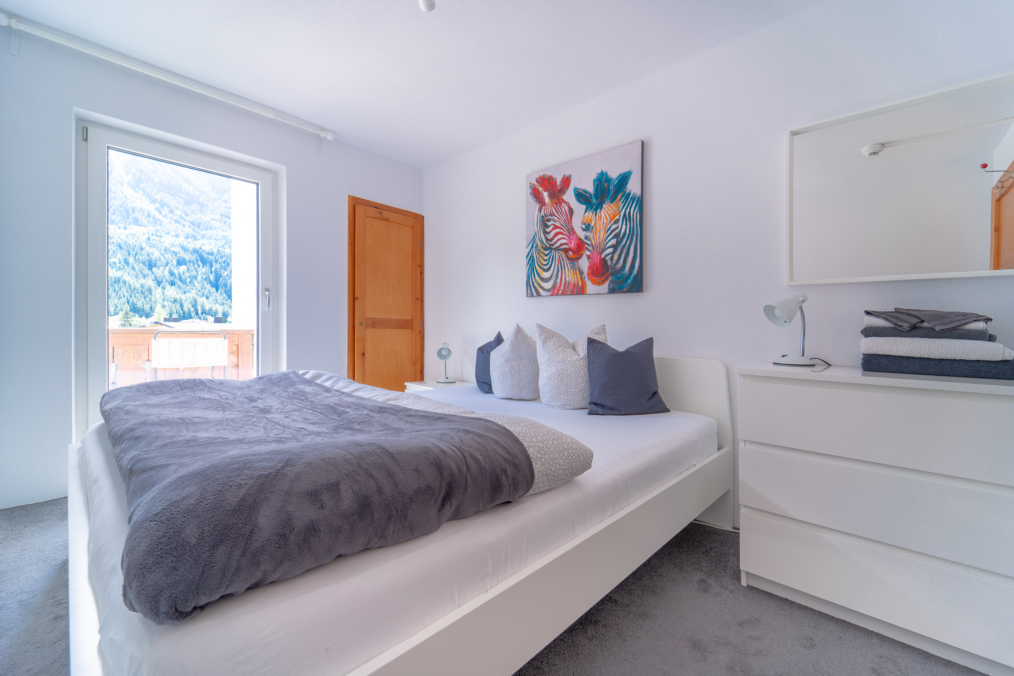 Double bedroom in apartment Cosy