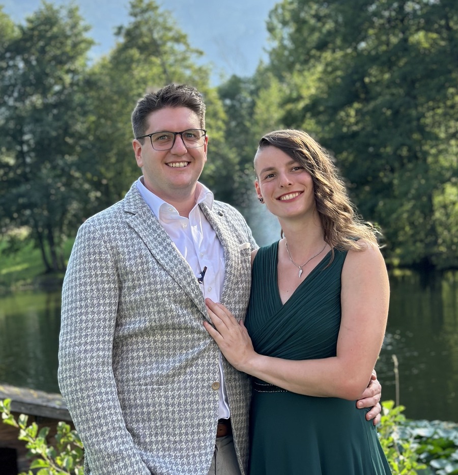 Mona and Christian, your hosts at Urlaubsplatzl